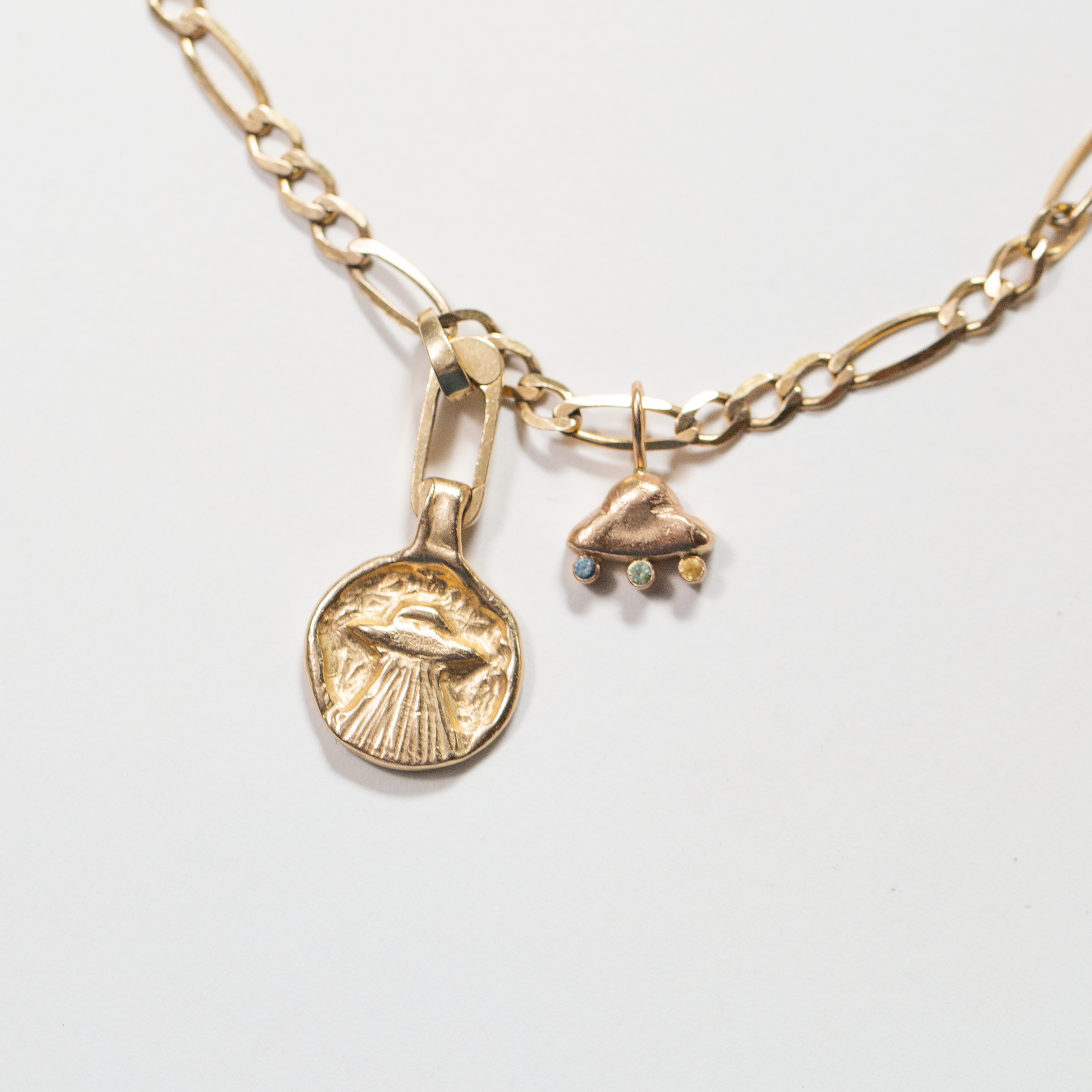 Goin' Home, 14K UFO pendant