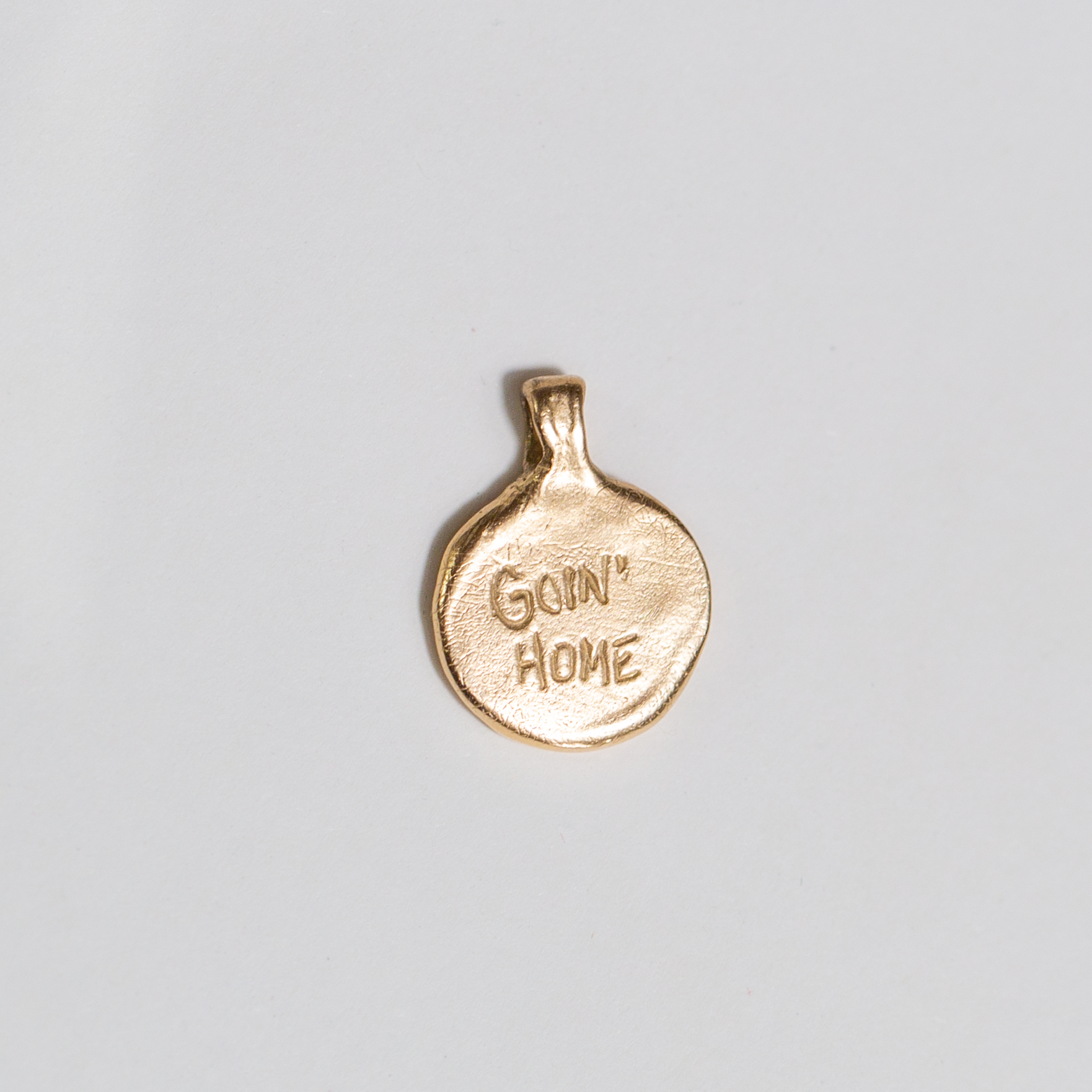 Goin' Home, 14K UFO pendant