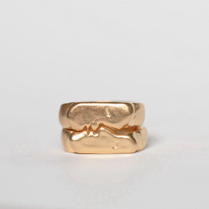 Kiss Rings, gold