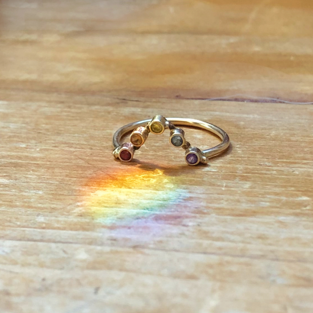
            
                Load image into Gallery viewer, Rainbow Ring
            
        