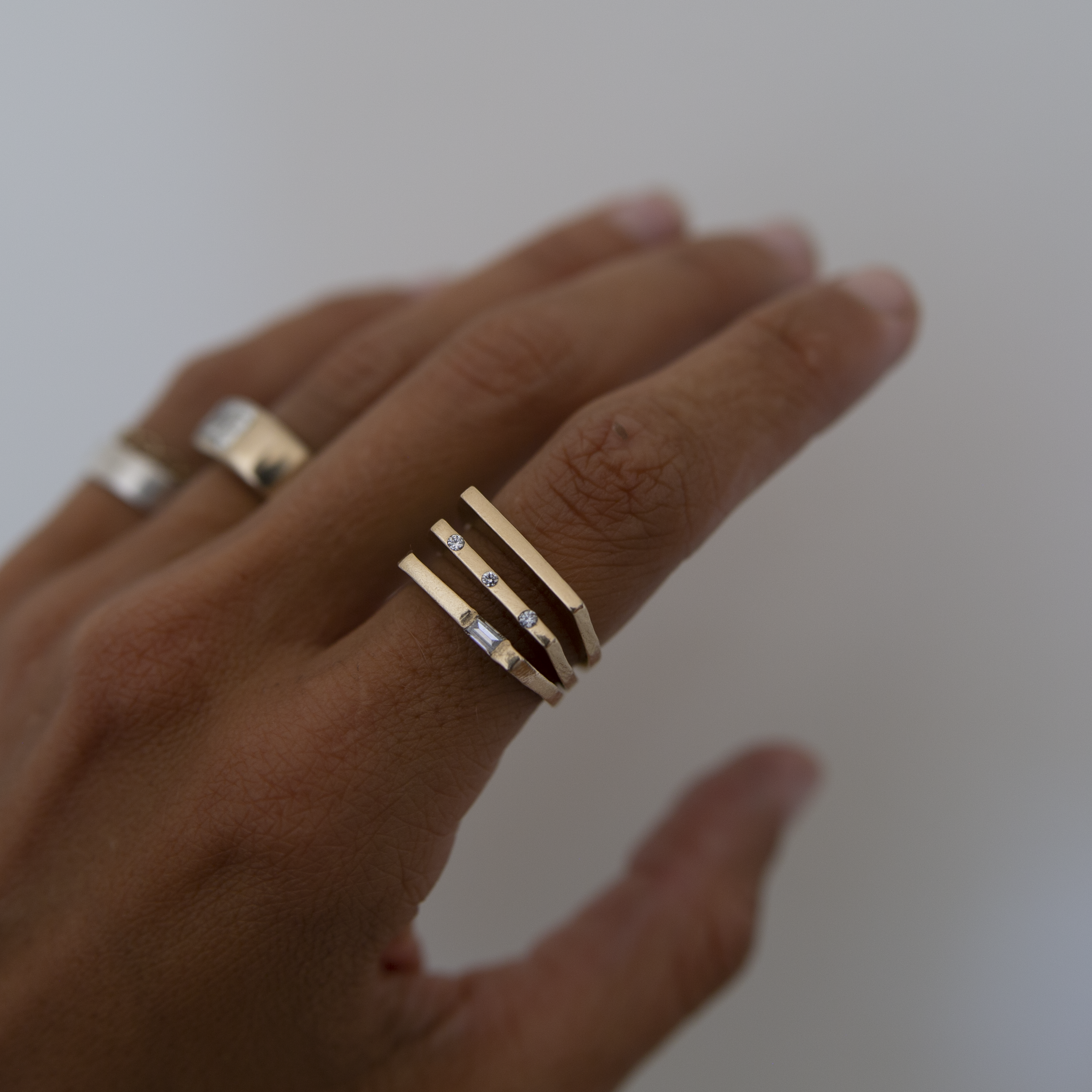 Baguette Strata ring